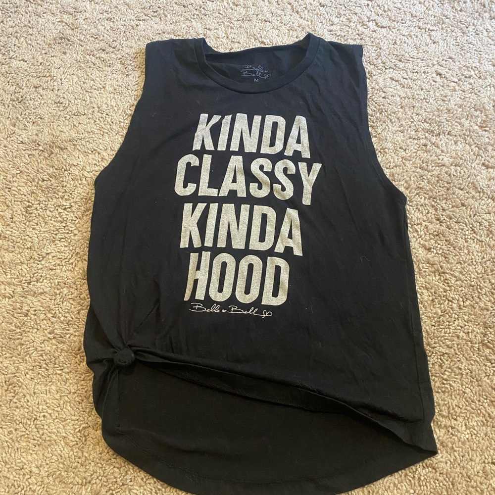 Belle & Bell muscle cut Tee